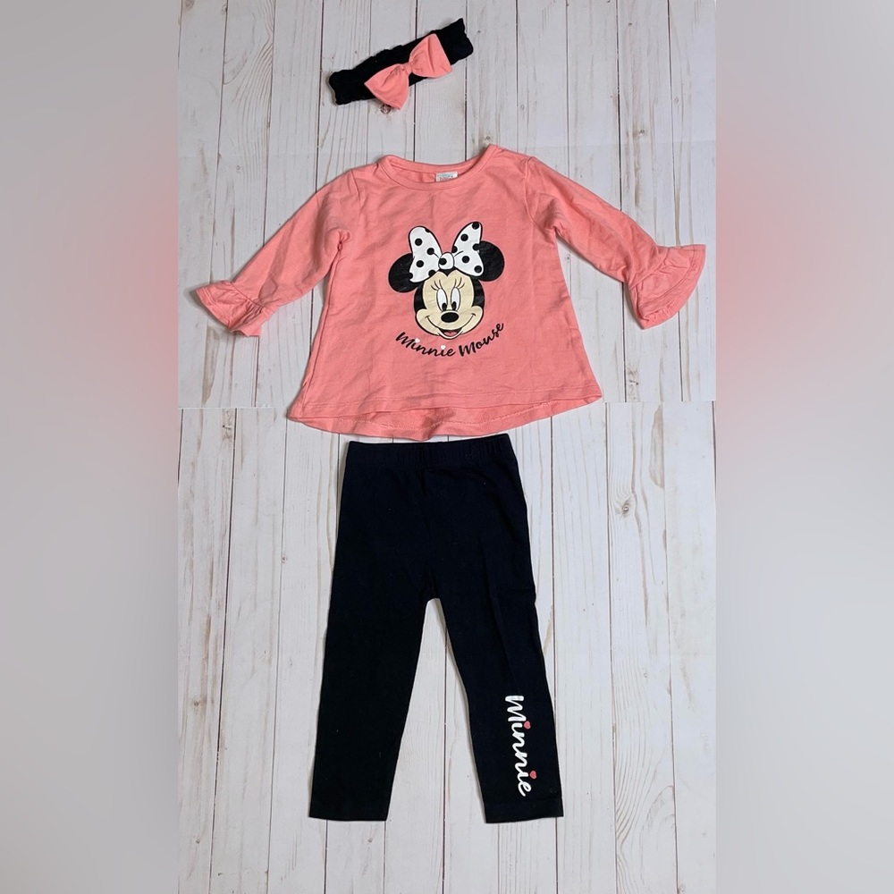 Disney Baby Girls Matching Set Size 18 Months